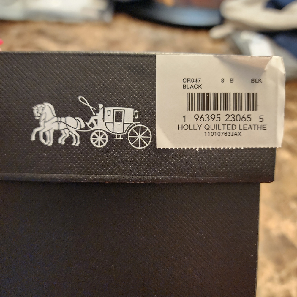 JJ - Coach Black Slide Sandals - Picture 6 of 6